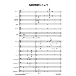 Sheet music NOCTURNO N°1 Marja Rantanen-Maruani