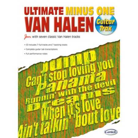 ULTIMATE MINUS ONE - VAN HALEN (+CD)