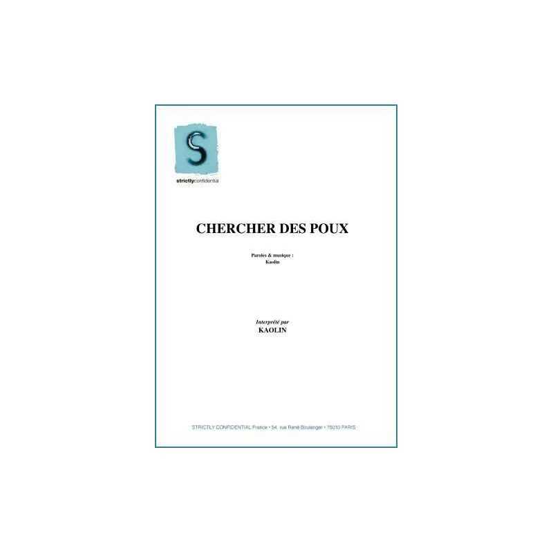 CHERCHER DES POUX