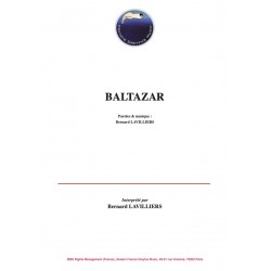 Sheet music BALTAZAR Bernard LAVILLIERS