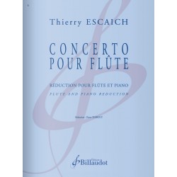 Sheet music CONCERTO POUR FLÛTE Thierry Escaich