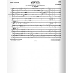 Sheet music ESQUISSES Vincent David