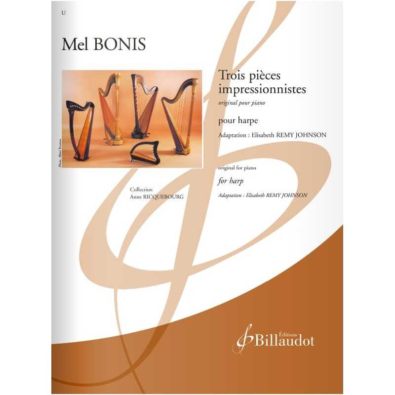 Sheet music TROIS PIÈCES IMPRESSIONNISTES Mel Bonis