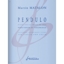 Partition PENDULO Martin Matalon