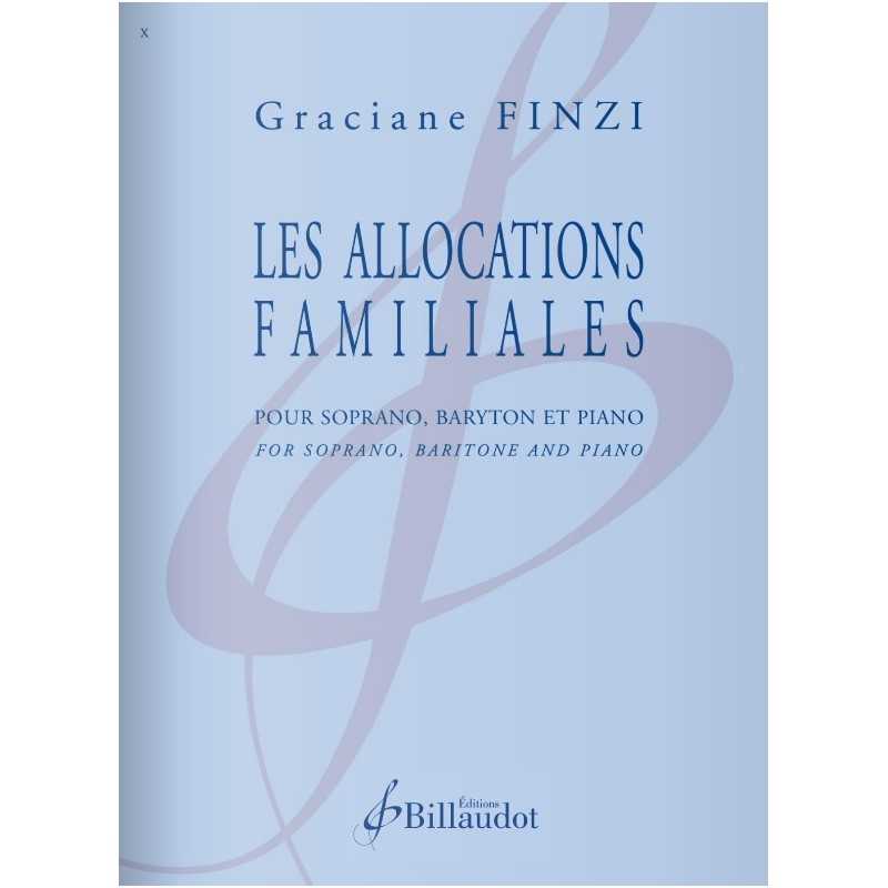 Partition LES ALLOCATIONS FAMILIALES Graciane Finzi
