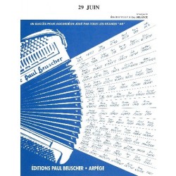 Partition 29 JUIN Marcel AZZOLA