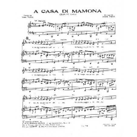 A CASA DI MAMONA