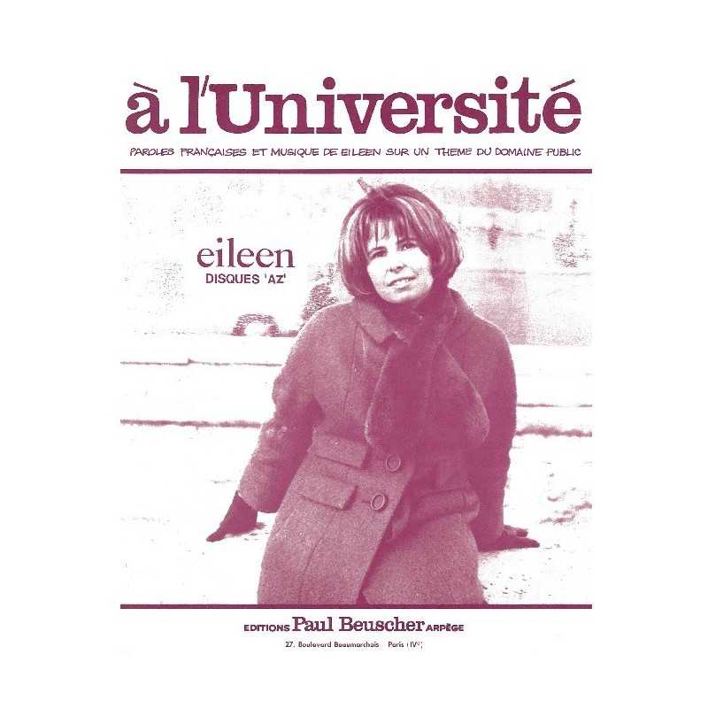 Partition A L'UNIVERSITÉ Eileen