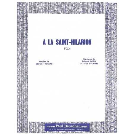 A LA SAINT HILARION