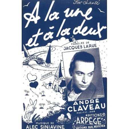 A LA UNE A LA DEUX