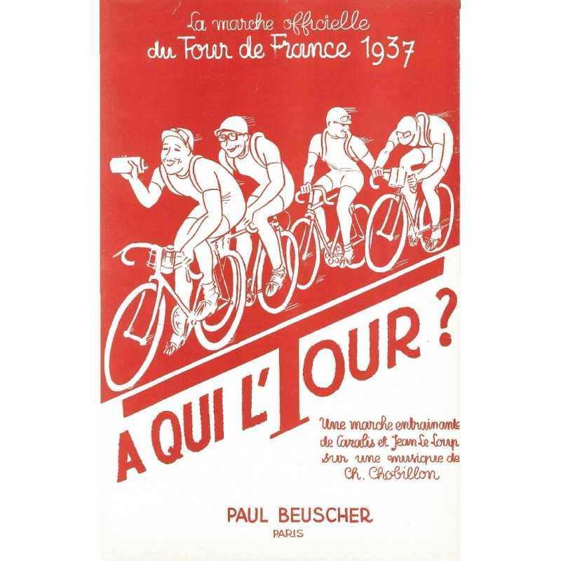 Partition A QUI L'TOUR ? Fred ADISON