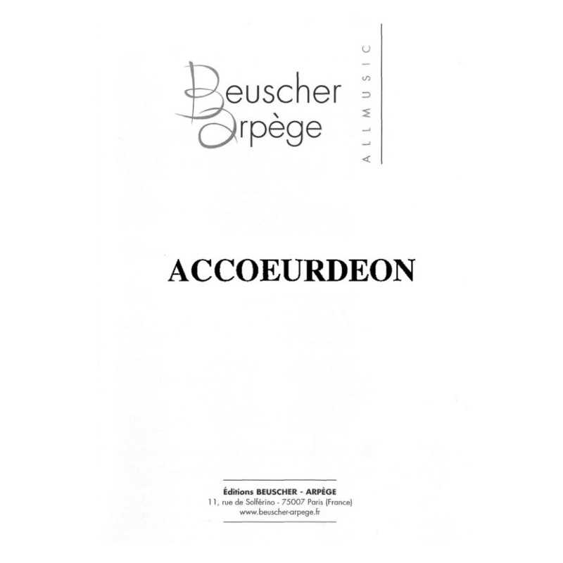 Partition ACCOEURDEON Michel PRUVOT