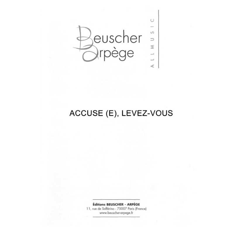 Partition ACCUSÉ(E)