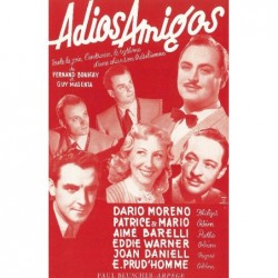 Partition ADIOS AMIGOS Dario MORENO