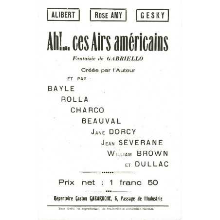 AH ! CES AIRS AMERICAINS