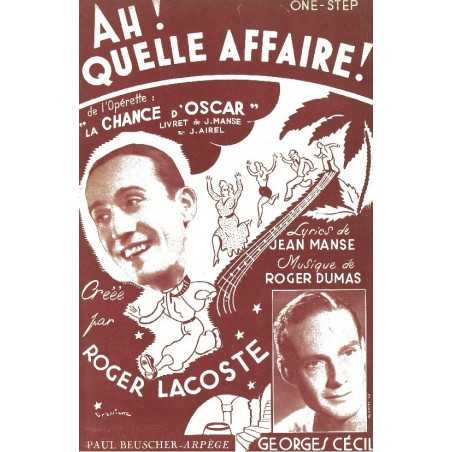 AH ! QUELLE AFFAIRE !