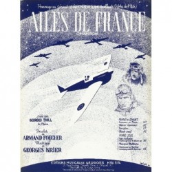 Partition AILES DE FRANCE Georges THILL