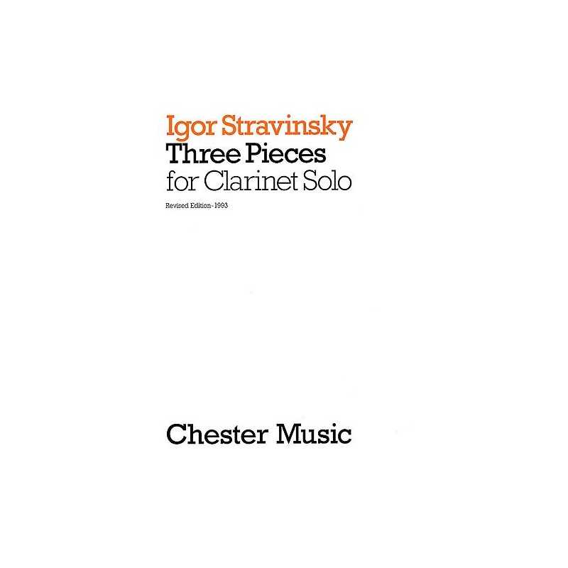 THREE PIECES FOR CLARINET SOLO