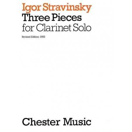 THREE PIECES FOR CLARINET SOLO