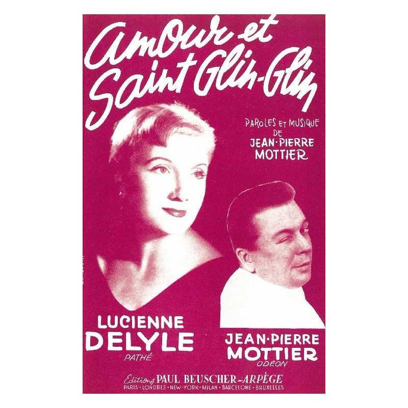 Partition AMOUR ET SAINT GLIN GLIN Lucienne DELYLE