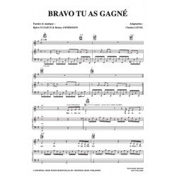 Sheet music BRAVO TU AS GAGNÉ Mireille Mathieu pdf