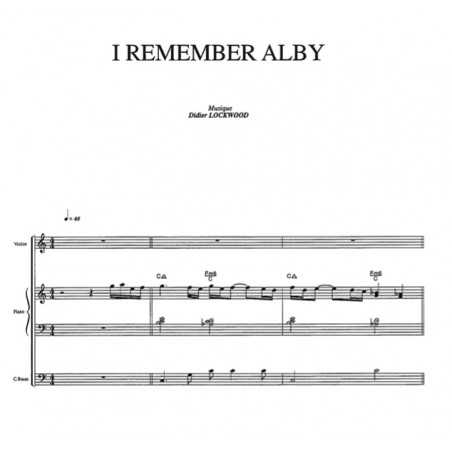 I REMEMBER ALBY