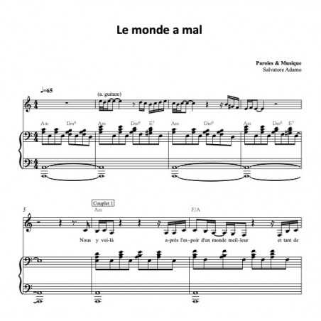 LE MONDE A MAL