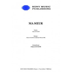 Partition MA SŒUR Clara Luciani