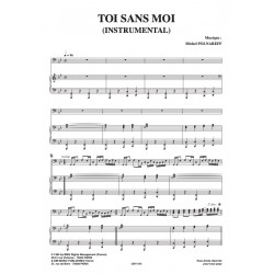 Partition TOI SANS MOI (INSTRUMENTAL) Michel POLNAREFF