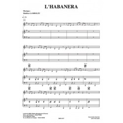 Sheet music L'HABANERA FUTURIKON