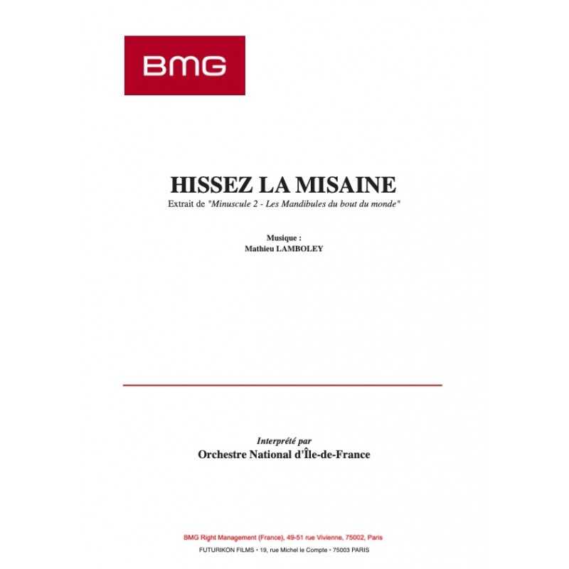 Sheet music HISSEZ LA MISAINE FUTURIKON
