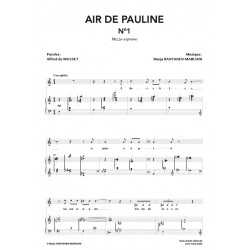 Sheet music 3 AIRS D’OPÉRA - UNE VIE POUR L’ART Marja Rantanen-Maruani