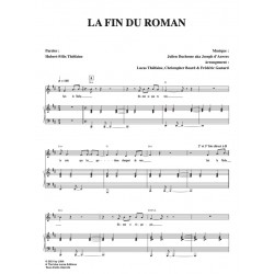 Partition LA FIN DU ROMAN Hubert Félix Thiéfaine