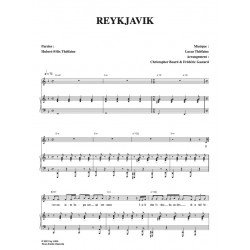 Partition REYKJAVIK Hubert Félix Thiéfaine