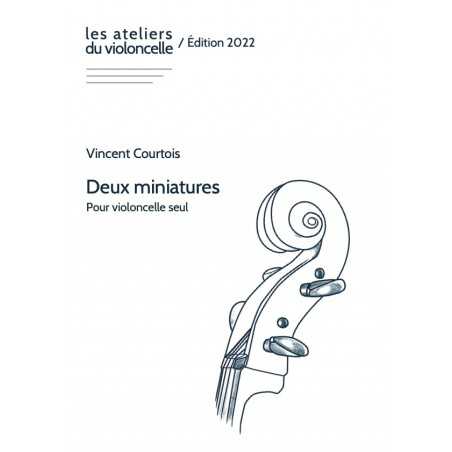 DEUX MINIATURES - VINCENT COURTOIS