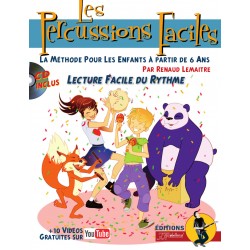 LES PERCUSSIONS FACILES (+CD)