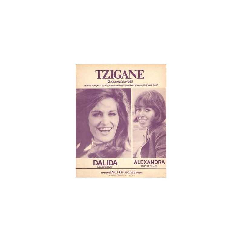 Sheet music TZIGANE (ZIGEUNERJUNGE) Dalida pdf