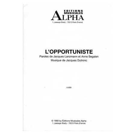 L'OPPORTUNISTE
