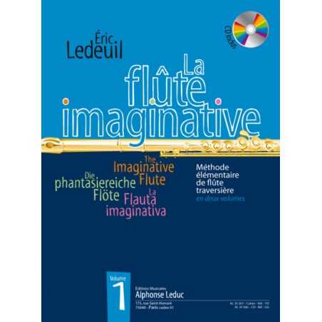 LA FLÛTE IMAGINATIVE VOLUME 1 (+CD)