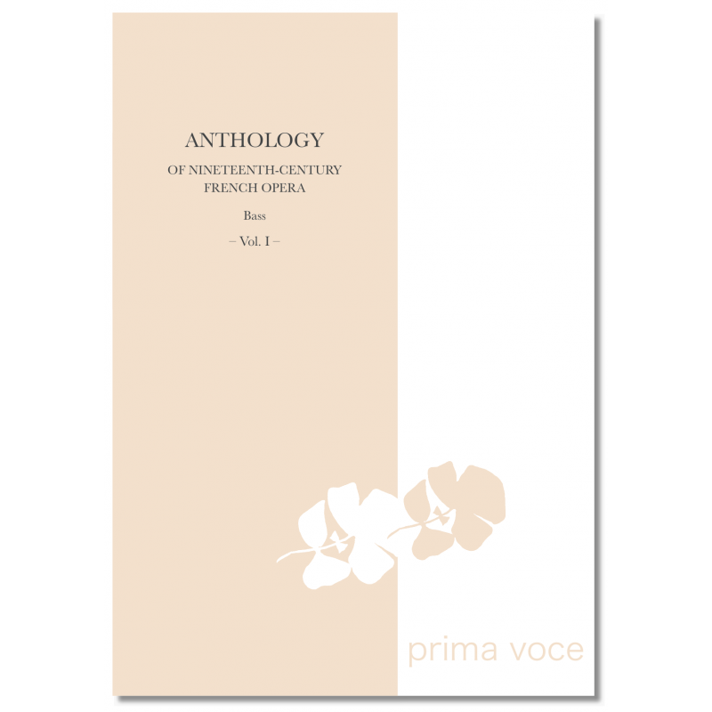 Partition ANTHOLOGY OF NINETEENTH-CENTURY FRENCH OPERA : BASS VOL.I