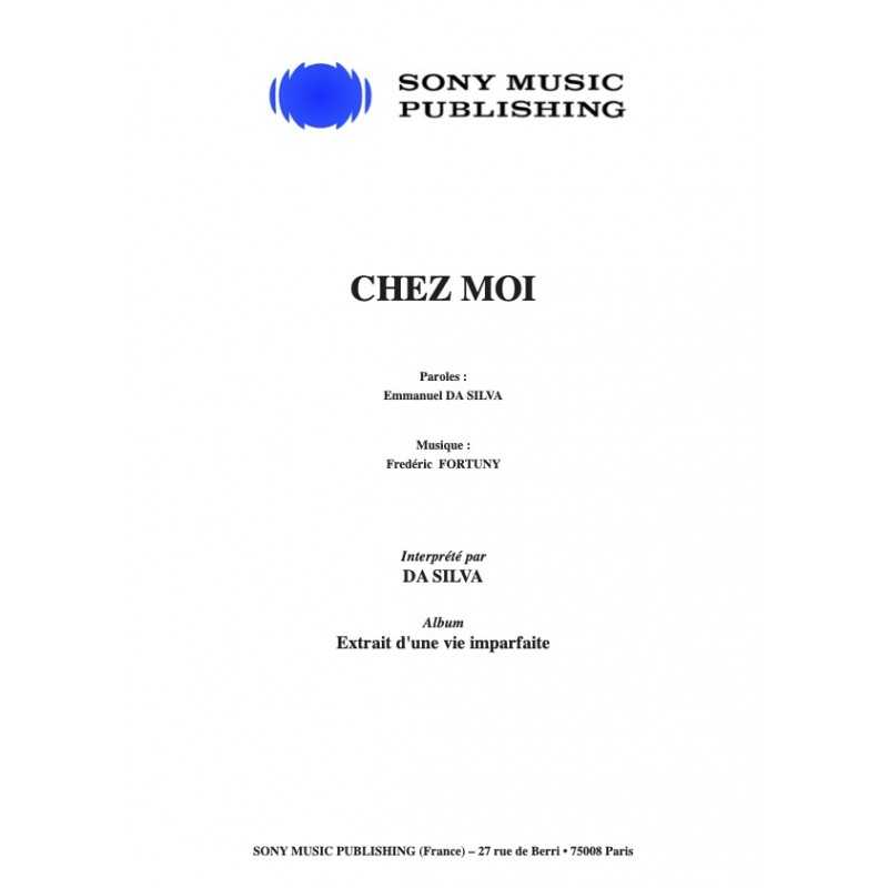 Partition CHEZ MOI Da Silva
