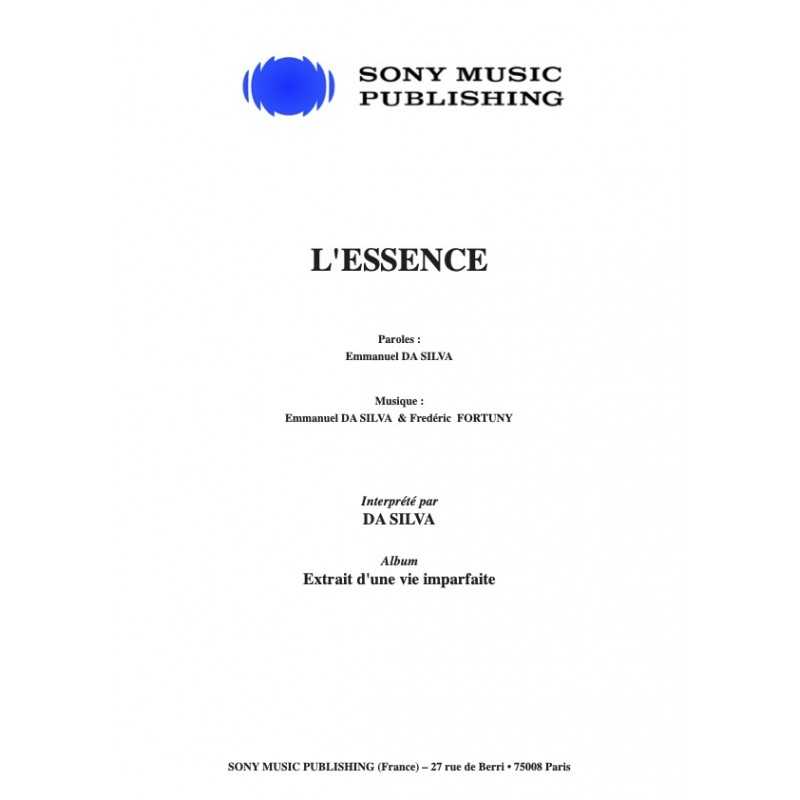 Sheet music L'ESSENCE Da Silva
