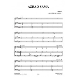 Sheet music AZRAQ SAMA ABEL31