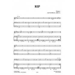 Sheet music RIP ABEL31
