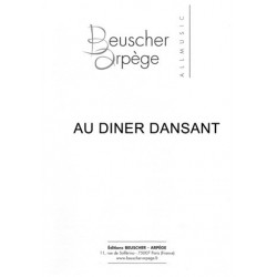 Partition AU DINER DANSANT Marc PROVANCE