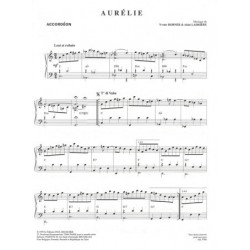 Partition AURELIE Yvette HORNER