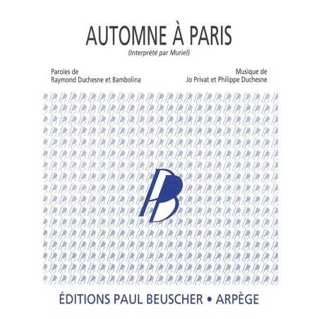 AUTOMNE A PARIS