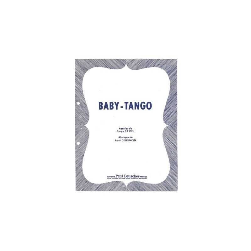Partition BABY-TANGO René DENONCIN