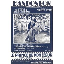 Partition BANDONEON Reda CAIRE