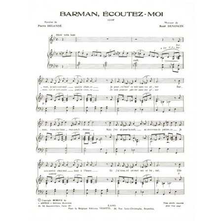 BARMAN, ECOUTEZ-MOI